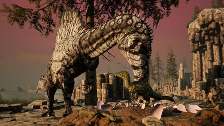 PathofTitans_Nesting_Update_Baby_Spinosaurus_2560x1440